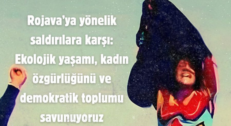 Ekoloji örgütlerinden ortak açıklama: Rojava’ya yönelik saldırılara karşı ekolojik yaşamı, kadın özgürlüğünü ve demokratik toplumu&nbsp;savunuyoruz
